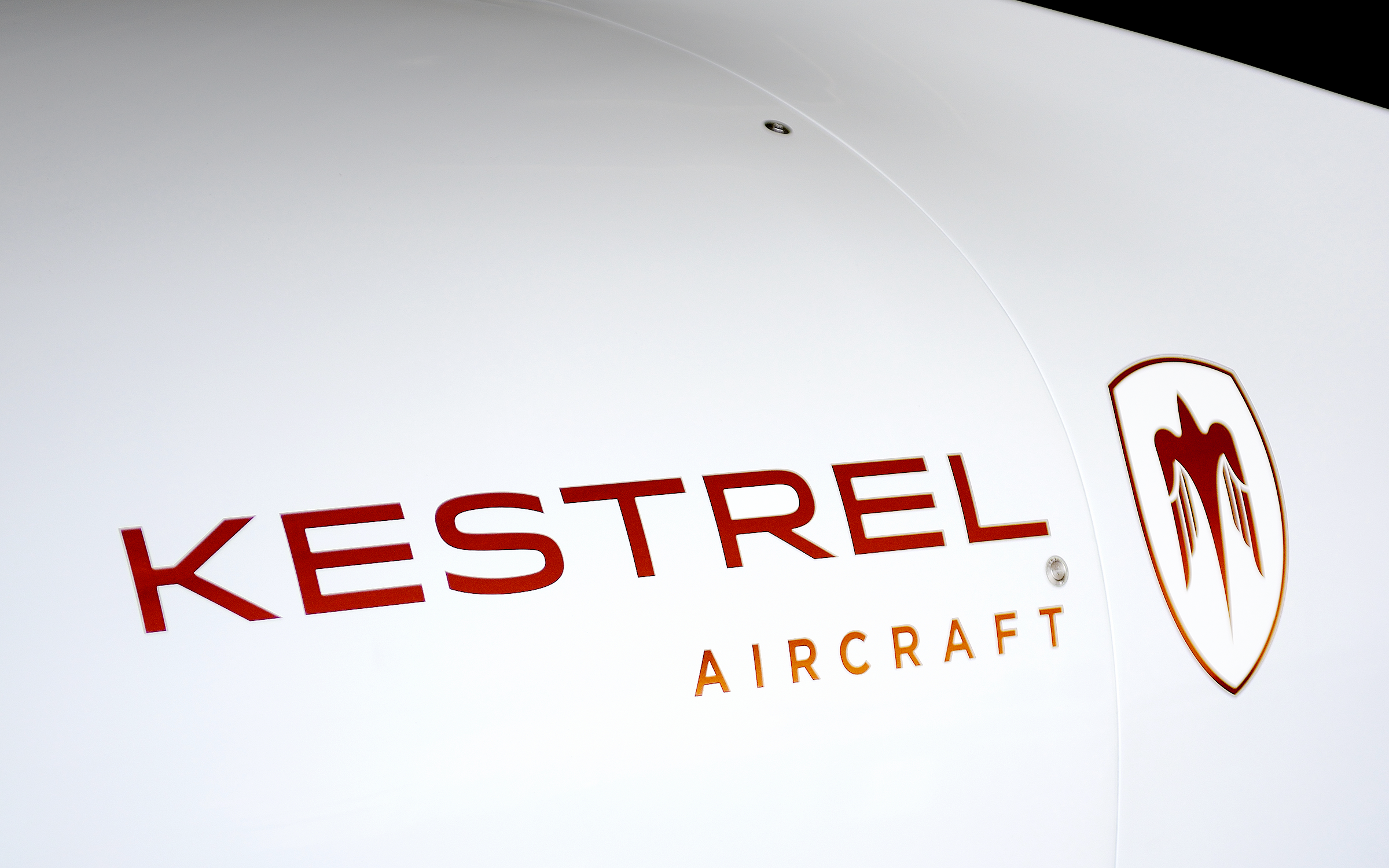 Kestrel Aircraft logo plane exterior